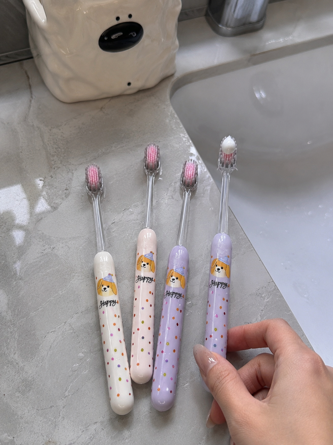 แปรงสีฟันลายน้องหมา